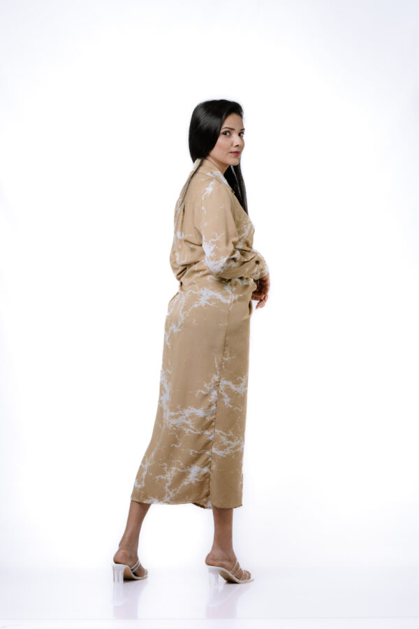 Marble Muse Wrap Dress - Image 3